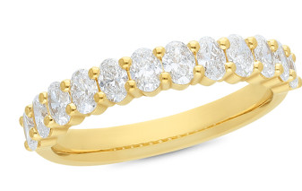 9CT YELLOW GOLD DIAMOND DRESS RING