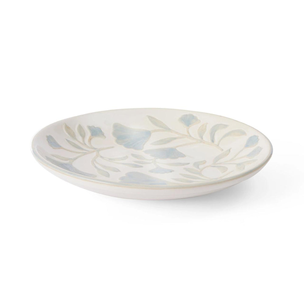 SAMARA PAINTED BLUE PLATTER D35x5CM