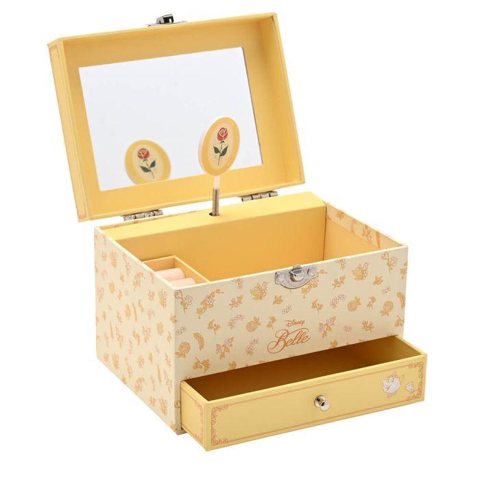 DISNEY PRINCESS PASTEL MUSICAL JEWELLERY BOX - BELLE