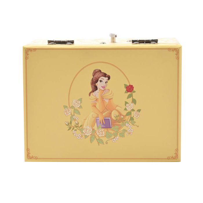 DISNEY PRINCESS PASTEL MUSICAL JEWELLERY BOX - BELLE