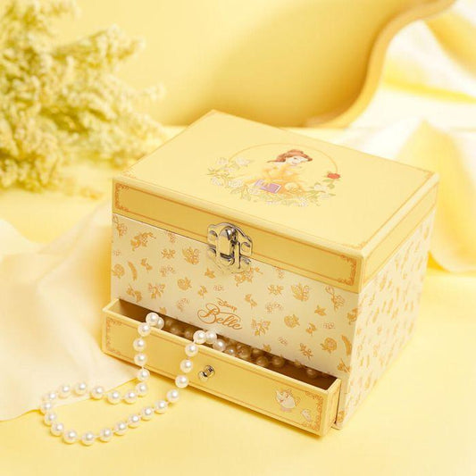DISNEY PRINCESS PASTEL MUSICAL JEWELLERY BOX - BELLE