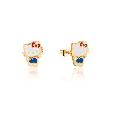 ECC Sanrio Hello Kitty Full Body Stud Earrings GP