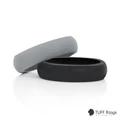 Men's 'Bold 2.0' Silicone Ring BLACK SIZE 10