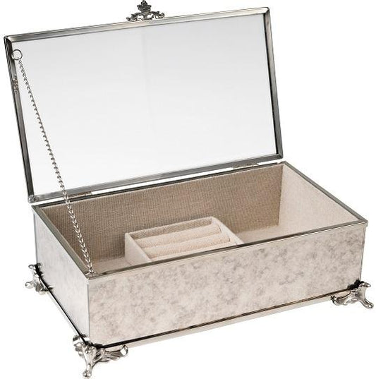 Russell Collection Giftware - Duroi Jewellery Box With Mirror Medium