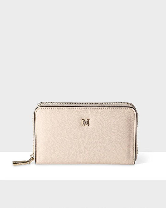 ZIP AROUND WALLET NUDE