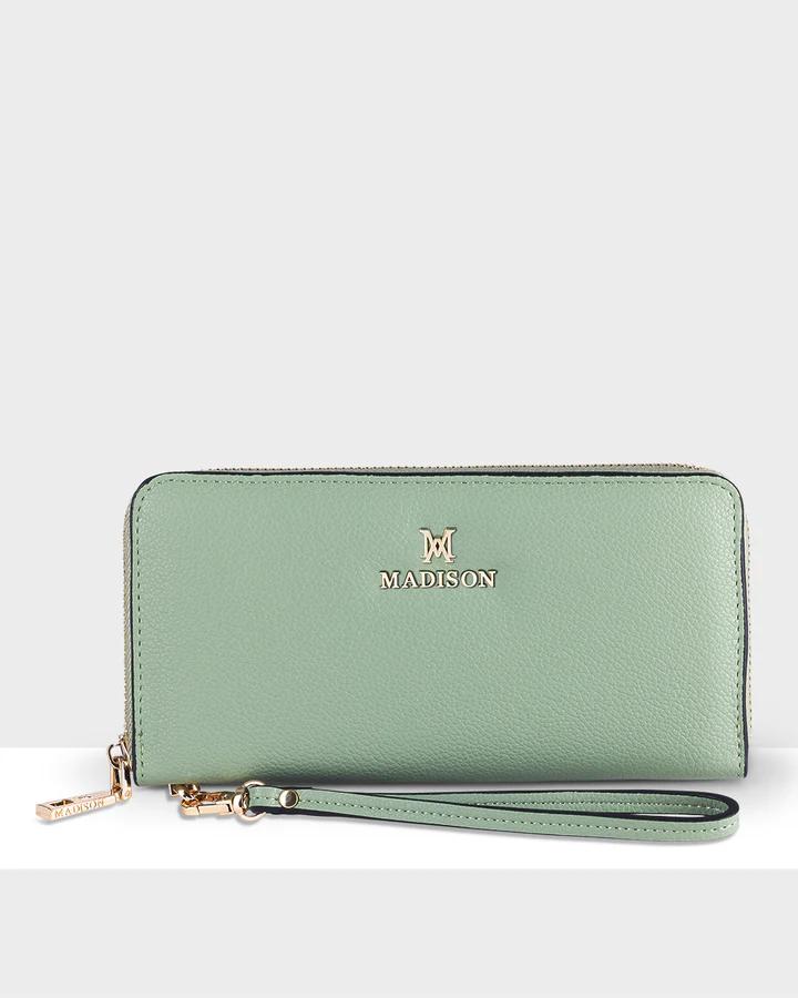 CLUTCH WALLET SAGE