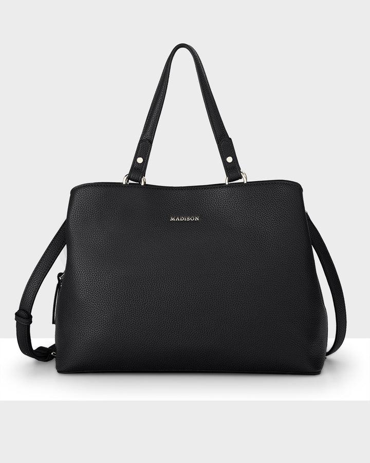 MEDIUM SATCHEL BLACK