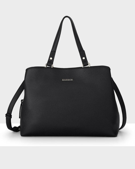 MEDIUM SATCHEL BLACK