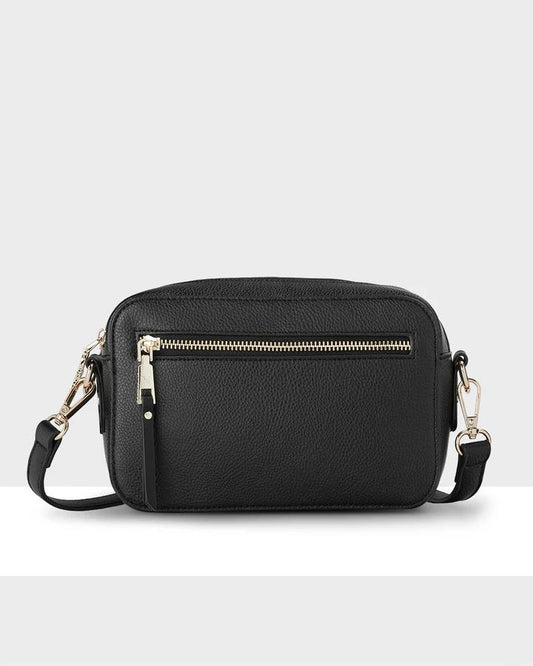 CAMERA CROSSBODY BAG BLACK