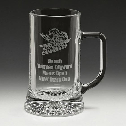 GLASS TANKARD