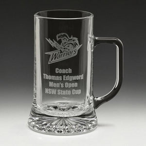 GLASS TANKARD