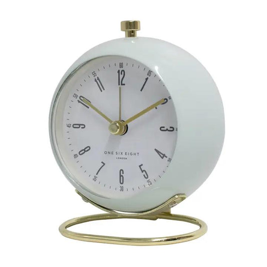 Grace Sage Green Silent Alarm Clock
