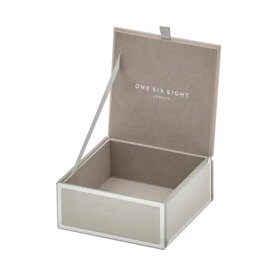 Sara Nude Small Jewellery Box