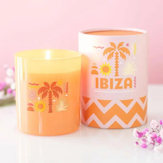 Ibiza Sunrise Apricot & Neroli Scented Candle