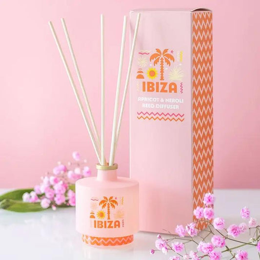 Ibiza Sunrise Apricot & Neroli Scented Reed Diffuser 100ML