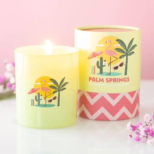 Palm Springs Pink Grapefruit Scented Candle