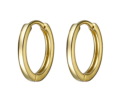 SILVER GOLD PLATED HUGGIES