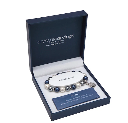 PEARLISED TREE OF LIFE BRACELET