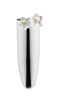 STEEL BLOSSOM DECO VASE