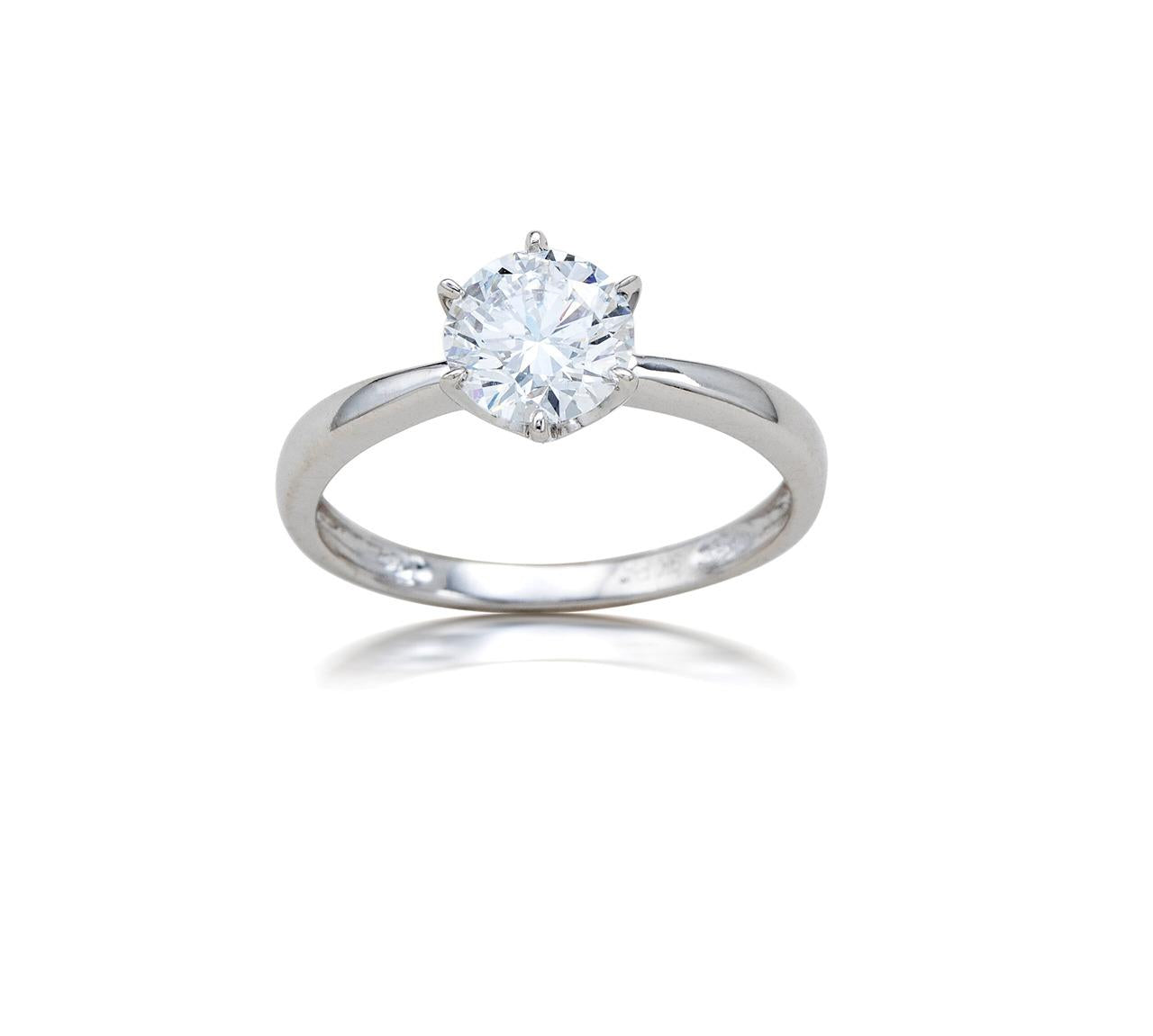 9CT WG 1.2CT LGD SOLITAIRE