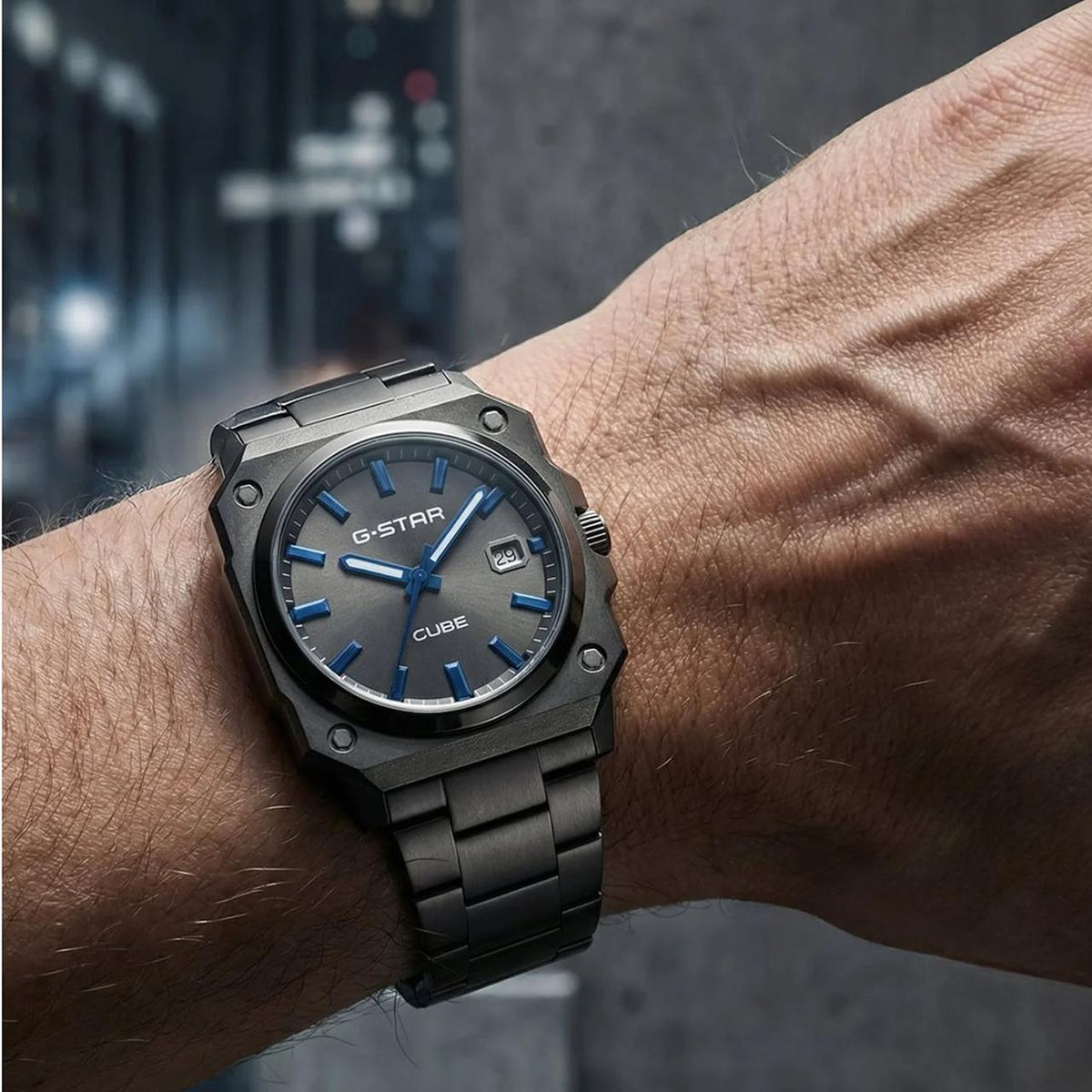 G-STAR CUBE GUNMETAL