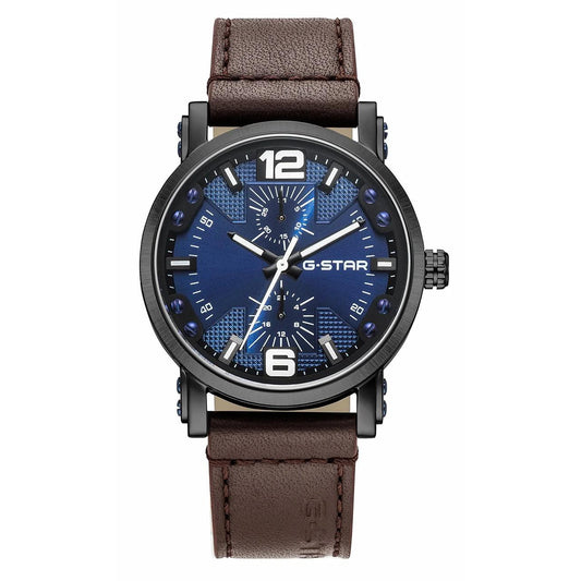 G-STAR ROVIC BLACK WITH BLUE DIAL