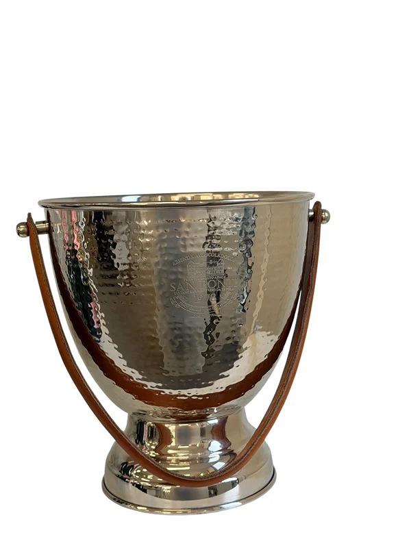 SAN PONTI PARTY BUCKET LEATHER HANDLE