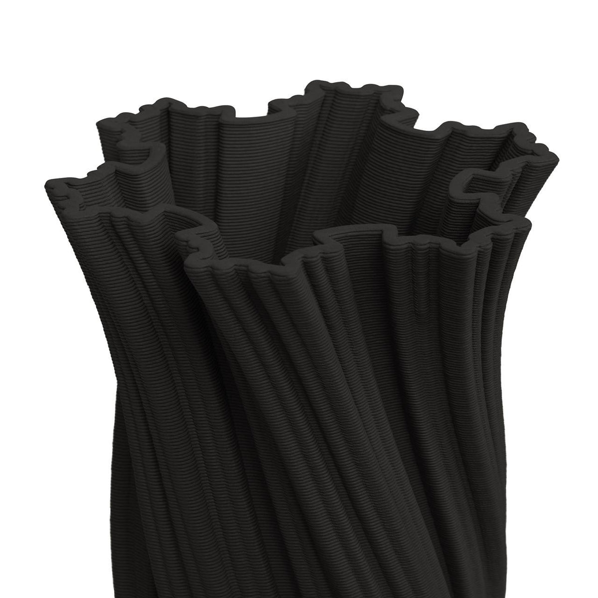 IVY BLACK VASE