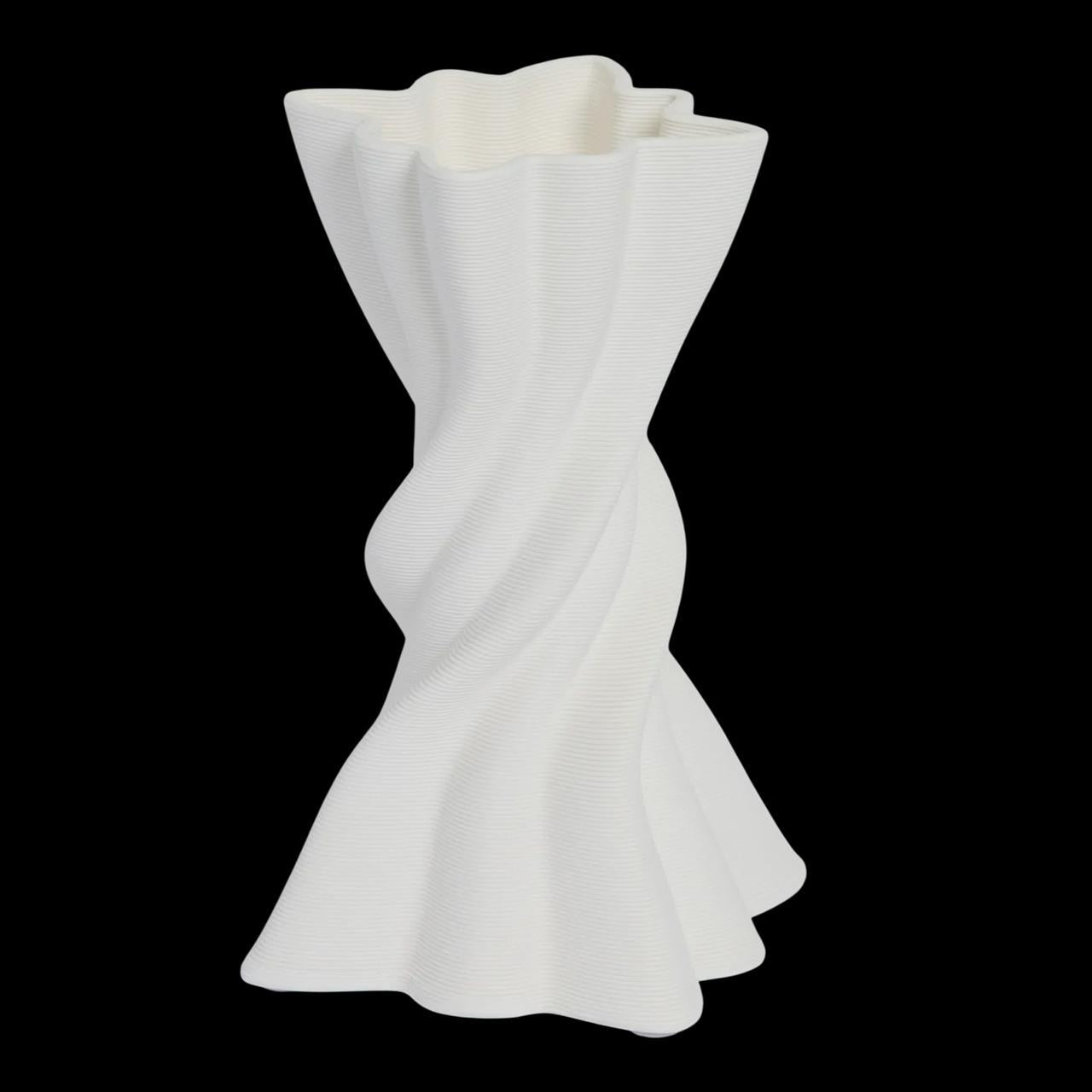 LOLA WHITE VASE