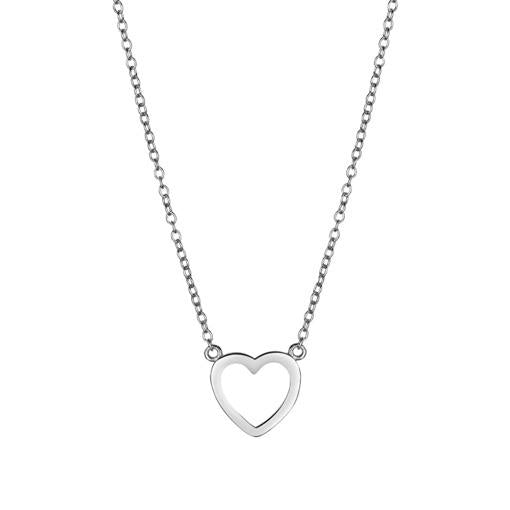 SS CHILDREN'S OPEN HEART NECKLACE