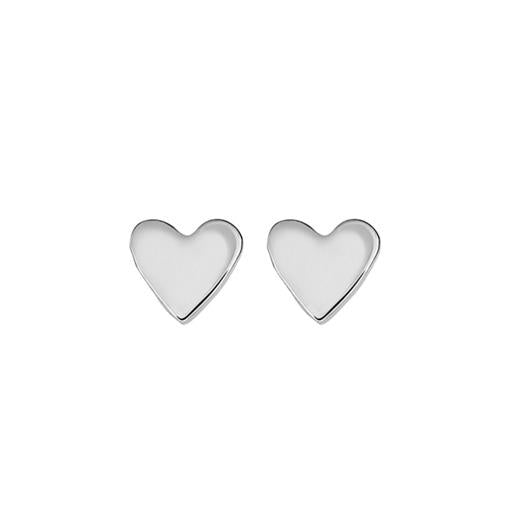 SS CHILDREN'S TINY HEART STUDS