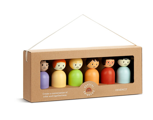 WOODEN DOLLS 6 PK