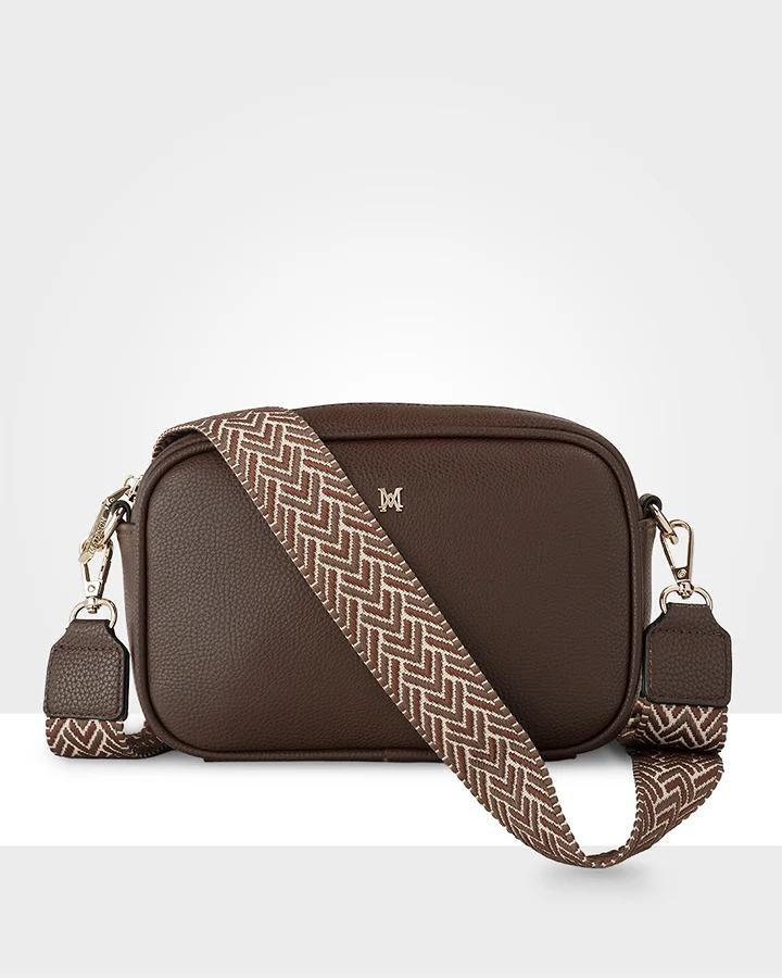 MADISON MONICA CAMERA BAG CHOCOLATE