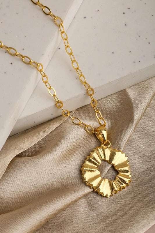 CHRYSSA GP ORGANIC CIRCLE NECKLACE