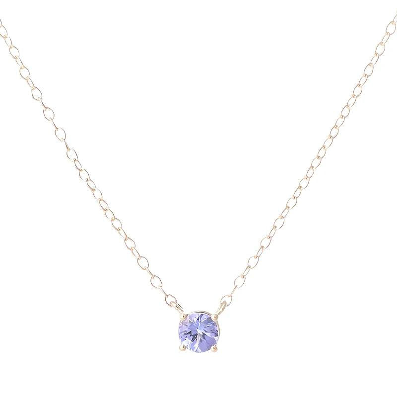 AURI GEMS 9CT YG TANZANITE NECKLACE