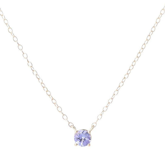 AURI GEMS 9CT YG TANZANITE NECKLACE
