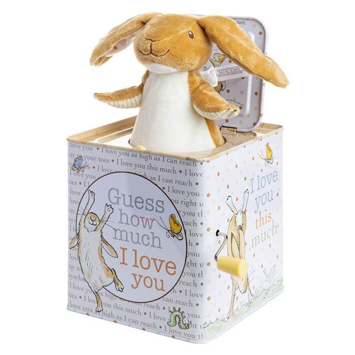 GUESS HOW MUCH I LOVE YOU NUTBROWN HARE JACK-IN-THE-BOX