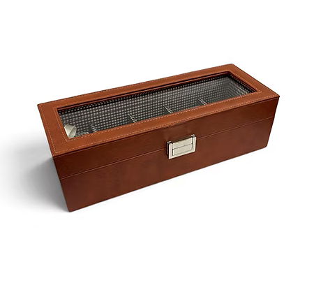 TAN MENS WATCH BOX