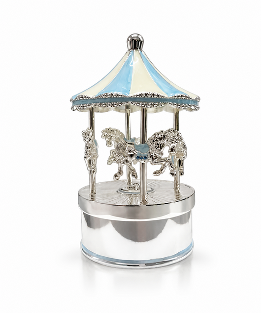 BLUE PWETER MERRY GO ROUND CAROUSEL