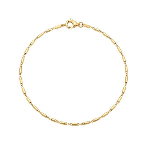SS GP MINI TUBE LINK BRACELET