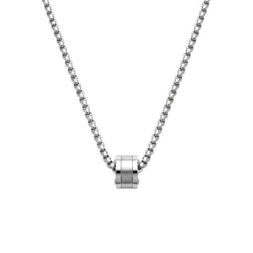 BLAZE STEEL RING NECKLACE