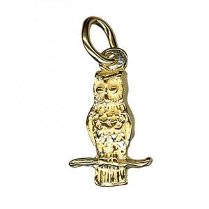 SS OWL CHARM