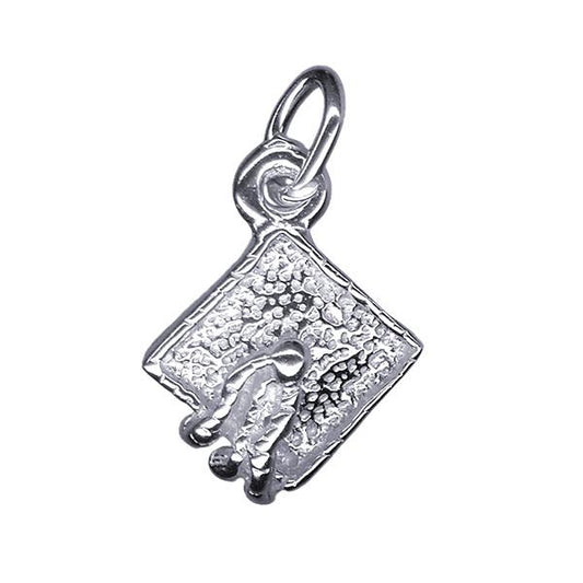 SS GRADUATION CAP CHARM