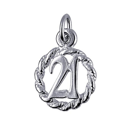 SS '21' IN CIRCLE CHARM