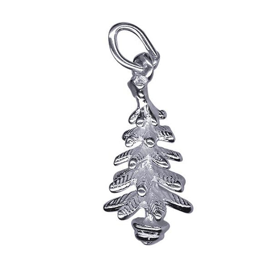 STERLING SILVER CHRISTMAS TREE CHARM
