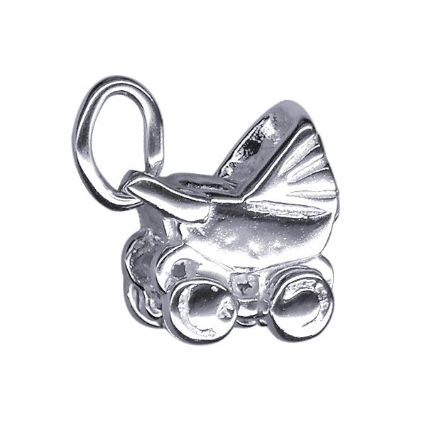 STERLING SILVER PRAM CHARM