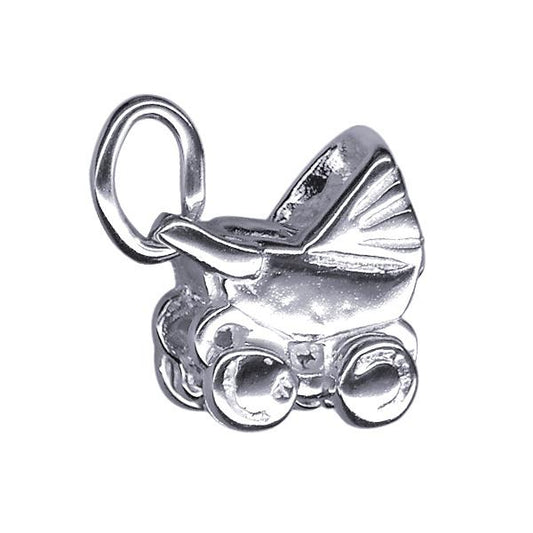 STERLING SILVER PRAM CHARM