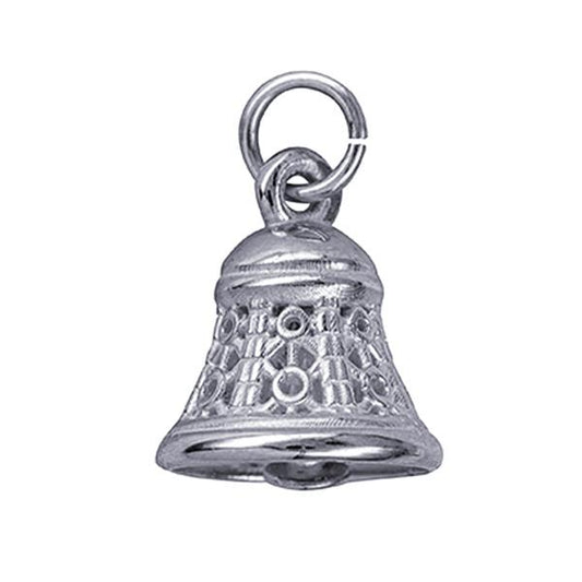 STERLING SILVER FILIGREE BELL CHARM