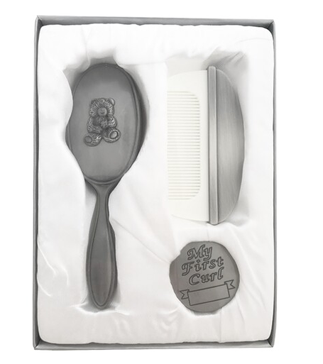 FIRST CURL BRUSH AND COMB SET