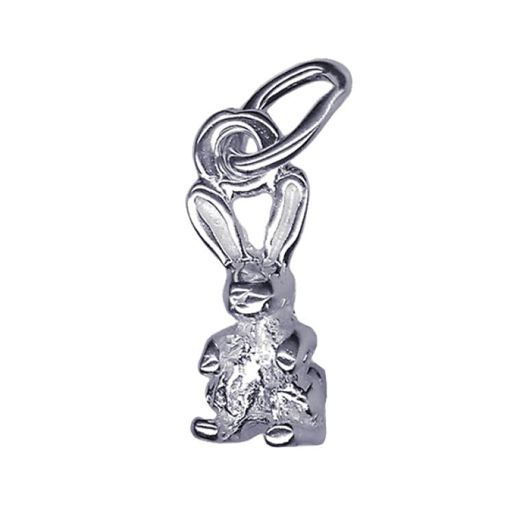 STERLING SILVER RABBIT CHARM